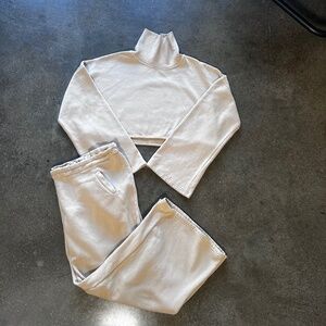 PrettyLittleThing Tan Cowl Neck Sweater